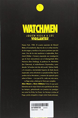 Book's Cover of Watchmen (7a edición)