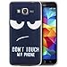 Produktbild Saxonia Samsung Galaxy Grand Prime Hülle Silikon Case Schutzhülle Ultra Slim Back Cover mit Motiv Dont Touch My Phone
