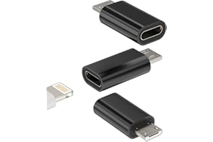 ZOYUZAN Lightning Female to Micro USB Male Converter(3Pack)Charging Adapter Compatible for Samsung Galaxy S7 Active S6 Edge Nexus 5 A8 LG Android Charge Cable Port Power for iPhone 13 Pro 7 8 Plus X Ipad Cord
