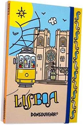 LISBON NOTEBOOK LISBOA. MODEL: "TRAM ELÉTRICO & LA SÉ". DONSOUVENIR.