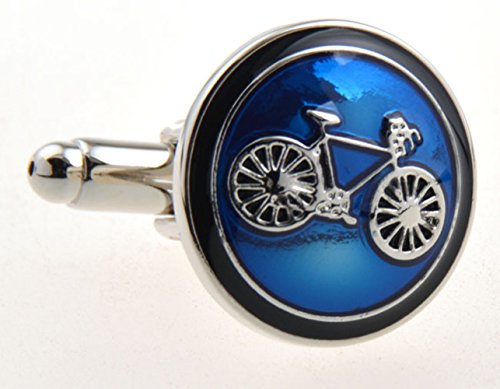 Covink® Bicicleta Bike Rider Cufflinks Ciclismo Ciclismo Símbolo red