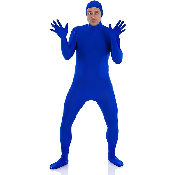 FASLOLSDP Combinaison De Cosplay Pour Adulte - Face Ouverte Zentai Unisexe Coupe Ajust E Costume Pour F Te De No L Ninja Invisible Costume D Halloween