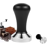 Tamper 51mm Espresso Kaffee Tamper Edelstahl Basis Ripple with Aluminium Griff