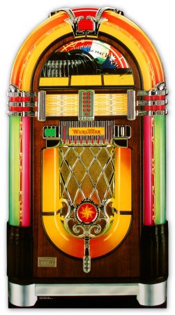 Preisvergleich Produktbild Advanced Graphics Lebensgroßer Wurlitzer Jukebox, Lebensgroß