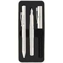 Faber-Castell Grip 2010 – Penna A Sfera Professionale – Tratto Medio – Colore Nero – Ergonomica E Ricaricabile