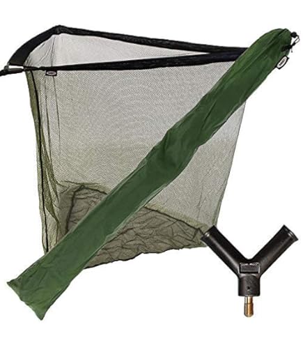 Tête D’épuisette Carso A0692 Pour Carpfishing – Noir, Solide, Modèle Testa Guadino