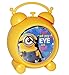 Produktbild Wecker - " Minions - Ich einfach unverbesserlich " - für Kinder & Erwachsene - großer Kinderwecker Analog - Alarm Kunststoff / Plastik - Minion - Mädchen & Jungen - Stuart Tom Steve Mark - Despicable Me
