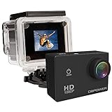 DBPOWER Waterproof Action Camera 12MP 1080P HD with 2 Batteries and Free Accessories Kit (Black) RS.6999 (30.00% Off) - Amazon