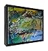 Produktbild Little Helper Feel Good Art Blue Yonder Impressionistic NEU Bedruckte Leinwand mit Rahmen weiß Massivholz Surround, Holz, mehrfarbig, groß