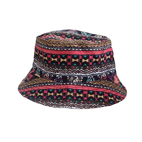 ACVIP Women's Summer Vacation Beach Sun Protection Bucket Hats