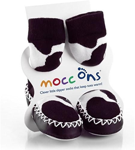 Mocc Ons Moccasin Style Slipper Socks