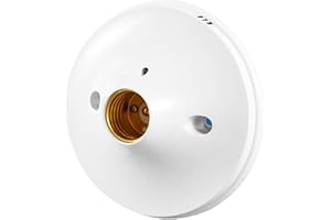 PLCPDM Douille Lumière À Vis E27 Support Lampe Plafond Blanc Base Fixation D'ampoule LED Douille Lampe