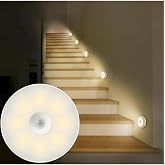 مصباح LED قابل لإعادة الشحن من ARVALE مع مستشعر الحركة - مصباح أوتوماتيكي للحمام والمطبخ (2)
