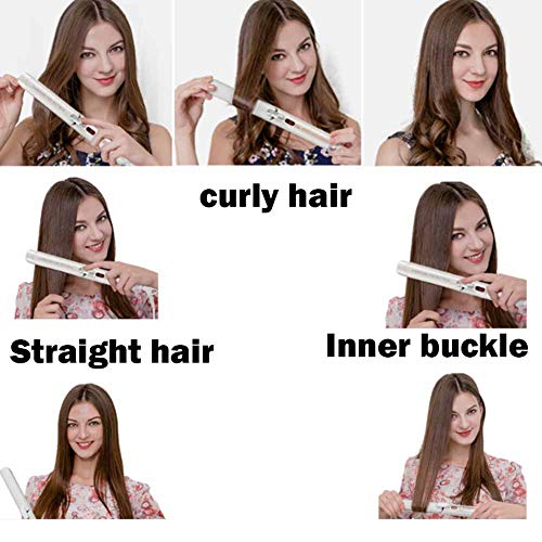 Hair Straightener LCD Display PTC Heating 3D Floating Board Flat Iron For Hair Styling 2 In 1 Professional Ceramic Tourmaline Iron For Hair Straightening And Curling reviews Hair Straightener LCD Display PTC Heating 3D Floating Board Flat Iron For Hair Styling 2 In 1 Professional Ceramic Tourmaline Iron For Hair Straightening And Curling