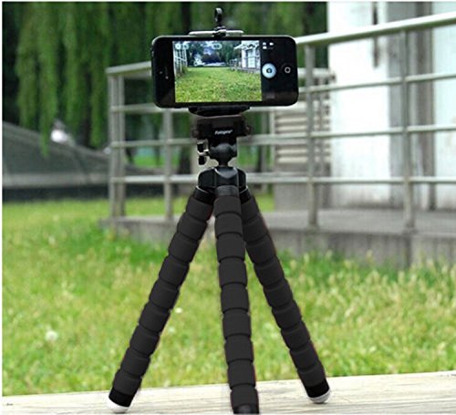 QUMOX Octopus Tr  pode Gorillapod gran selfie Reposer serpiente y alicate pel  cula correa para iPhone 4 5 5  C 5S 6 6    Plus DSLR DC Samsung Galaxy Note Sony Z Motorola