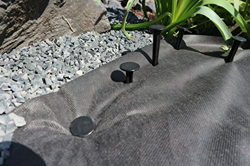 70 Stück Erdnägel, Erdanker zur Befestigung von Unkrautvlies (Made in Germany) - 8