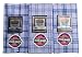 Moulana Lungie cotton Original White checks pack of 3 RS.995.00