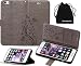 Produktbild iPhone 6s Plus Case, iPhone 6 Plus Case, DRUnKQUEEn Premium Quality Protective Flip Folio PU Leather Cover Wallet Phone Holder with Foldable Kickstand for Apple iPhone 6Plus / iPhone 6sPlus
