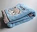 Personalised Deluxe Teddy Baby Blanket. Luxurious wrap. Great Baby Gift.