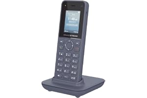 Grandstream WP816 Trådlös Wi-Fi IP-telefon med inbyggt dubbelband 802.11a/b/g/n/ac/ax och 6 timmars samtalstid.