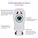 Carejoy Blue Light Hair Removal Painless Hair Remover Personal Care Professional Full Body Blue Light Heating Hair Removal Device with 4 Wide Tips, 2 Narrow Tips, 2 Buffer Pads, UK Plug (White)