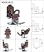 Hair Furniture Adonis Confident, Barber, Chair, Salon,Styling Chair, Barbers Chair