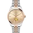 TIMEX Floral Fashion with Skeletal Cut-Out in Dial Analog Rose Gold Women's Watch