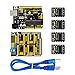 Produktbild keyestudio CNC DIY Kit GRBL CNC Shield V3 mit 4 DRV8825 Treiber, Stepper Motor Treiber, UNO R3 Controller für Arduino