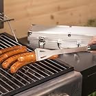 Bruzzzler 200100001067 Edelstahl Grillbesteck-Set 3-teilig im Koffer, 11,7 x 8,5 x 38,8 cm – Bild 4