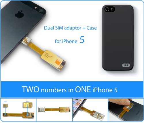 Preisvergleich Produktbild Dualsim Adapter für iPhone 5