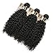 Yavida Hair 3Pcs/Lot Unprocessed 7A Grade Peruvian Kinky Curly Virgin Hair Weave 100% Virgin Human Hair Extensions Weft Bundles(8 8 10 Inch)