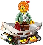 Garmadon del pasado, Misako y Rockero con gong y guitarra.Cada minifigura se entrega en un sobre «sorpresa» con uno o más accesorios, una placa de exposición y un folleto de coleccionista.
