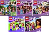 Lego Friends CD 6 - 10 im Set - Deutsche Originalware [5 CDs] - Ufa