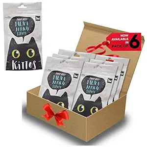 Kittos Tuna Jerky Strips (Pack of 6)