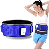 Massage Belt,Slimming Fitness Belt Electric Lose Weight Vibration Waist Exerciser Belt