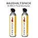 Produktbild 2er Set Feuerlöschspray ninux für den Haushalt ABF Löschspray 2x600ml I Feuerlöscher I Besonders geeignet in der Küche, beim Grillen, im Boot- und Campingbereich, im Büro uvm. I Gegen Fest- und Fettbrände I ZERTIFIZIERT, QUALITÄTSGEPRÜFT, ERGONOMISCH