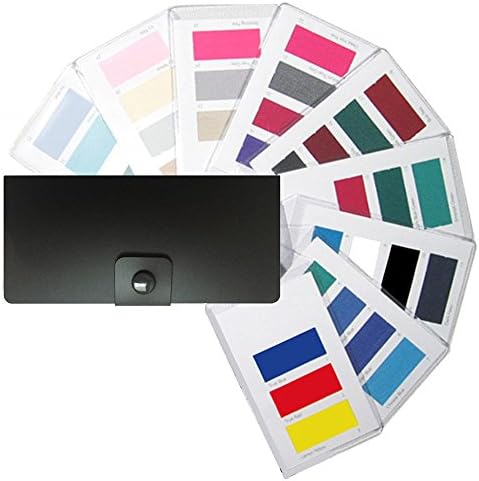 Woman’s Colour Swatch Wallet (cool and deep)