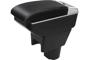 YJYWZH Pour Duster I 2010-2015 Accoudoirs Boîte Double couche Consoles main avec porte gobelets Repose-bras de voiture