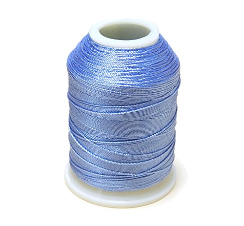 Altinbasak 20g Häkelgarn Garne 300m 6 FACH 0,75mm Nr: 50 POLYESTER HÄKEL GARN FÄDELN Nähgarne 300M PASTELLBLAU IP620