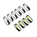 NALATI New Mirror Chrome Effect Nails Powder Silver 1g Box (Silver)