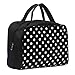 Jamicy® Portable Multifunction Travel Convenient Oxford Cosmetic Bag Makeup Case Pouch (Black)