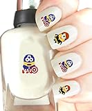 Easy to use, High Quality Nail Art Decal Stickers For Every Occasion! Ideal Christmas Present / Gift - Great Stocking Filler! Dispicable me Minions Marvel - The Black Widow and Captain America