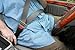 2 x Rigid 20cm Seatbelt Extension - Type A (21mm wide metal tongue) - Stands Upright!