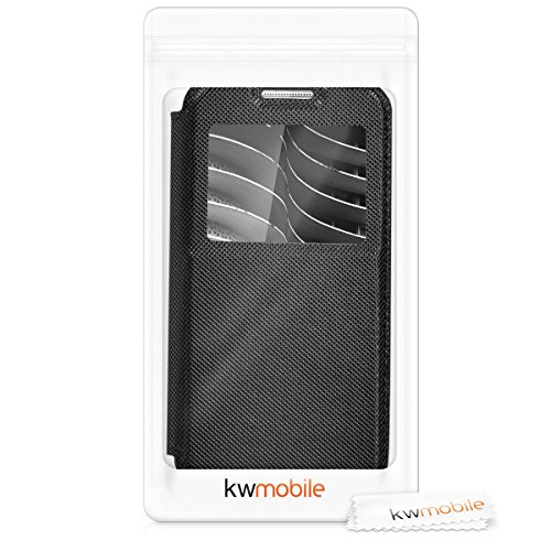 kwmobile Funda potectora pr ctica y chic FLIP COVER para Samsung Galaxy S4 Mini en negro reviews kwmobile Funda potectora pr ctica y chic FLIP COVER para Samsung Galaxy S4 Mini en negro