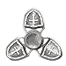 Produktbild zappeln Spinner – zappeln Spielzeug für hinzufügen, ADHD, Angst und Autismus Erwachsene Kinder – Stress Relief Spielzeug Metall Hand Spinner – nicht 3D bedruckt, Slilver 02