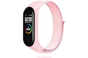 Nylonowy pasek Keecuty do Xiaomi Mi 6/5/4/3 i Amazfit 5, pasek regulowany, nylonowy pasek zastępczy, opaska kompatybilna z XiaomiMi 6/5/4/3 i Amazfit 5 dla kobiet mężczyzn