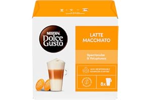 NESCAFÉ Dolce Gusto Latte Macchiato | 48 kaffekapslar | aromatisk espresso