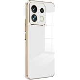 Microsonic Xiaomi Redmi Note 13 Pro 5G Kılıf Olive Plated Beyaz [Redmi Note 13 Pro 5G ile Uyumlu Kılıf - Beyaz]