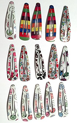 120 Stück Haarspangen 2.te Wahl (12 SB Karten mit je 10 Haarspangen = 120 Stück) Hairclips - 2