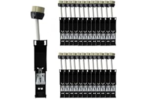 VISION-EL Lot de 25 douilles GU10 céramique avec connecteur AUTOMATIQUE - norme CE
